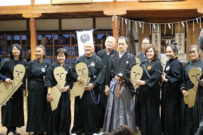 Samurai Experience Mugai Ryu Iaido in Tokyo - Watching Master Takeda perform formal kata