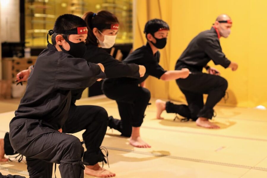 Samurai Ninja Museum Asakusa: Kid-Friendly Ninja Training - Throwing Shuriken in a Friendly Contest