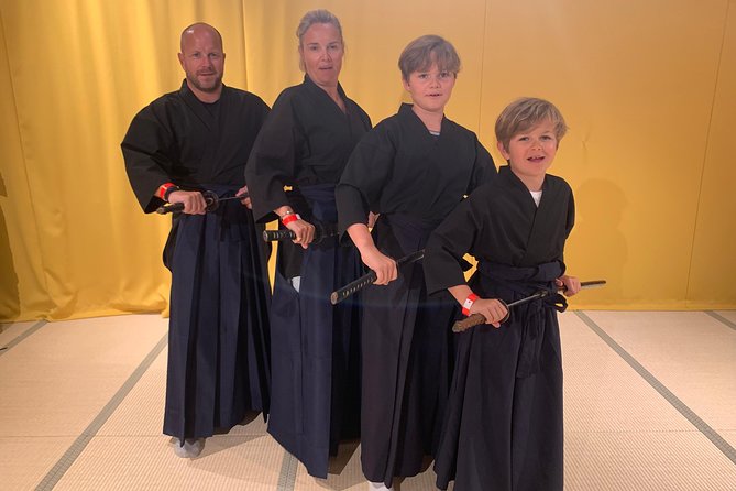 Samurai Sword Experience (Family Friendly)at SAMURAI MUSEUM TOKYO - Price and group size: is $65.41 fair?