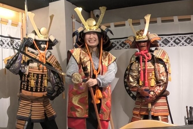 Samurai Sword & Sushi Experience with Chef Live Shows in Asakusa - Entering the samurai-themed sushi room