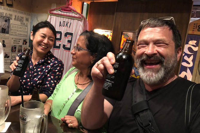 Sangenjaya Back Alleys Private Food and Drink Tour - First stop: teppanyaki, okonomiyaki, and monjayaki