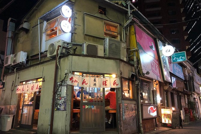 Sangenjaya Back Alleys Private Food and Drink Tour - Second stop: kushikatsu and the Hoppy experience