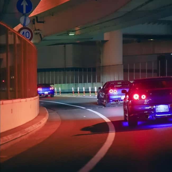 [Self-Drive] Tokyo & Daikoku Custom Car Driving Tour - Daikoku Parking Area, the main event