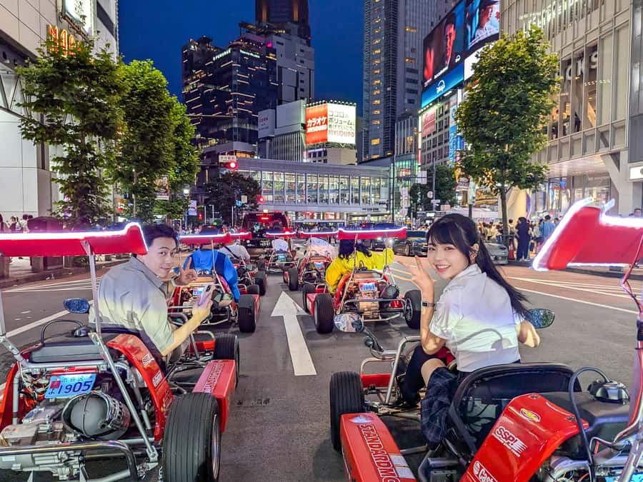 Shibuya#2 Go Karting Tour with Funny Costume - Starting at Akiba Kart Shinjuku
