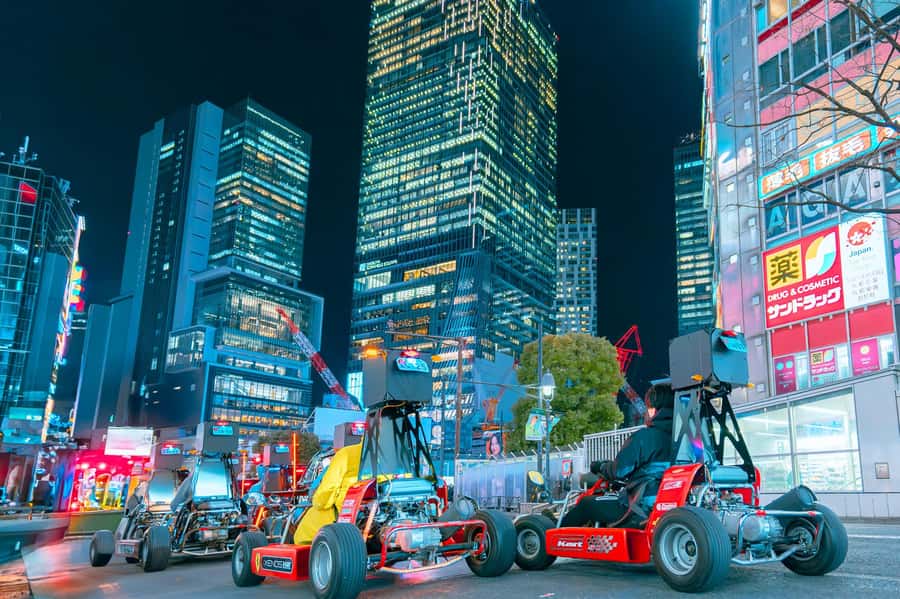 Shibuya#2 Go Karting Tour with Funny Costume - How much value do you get for $61?