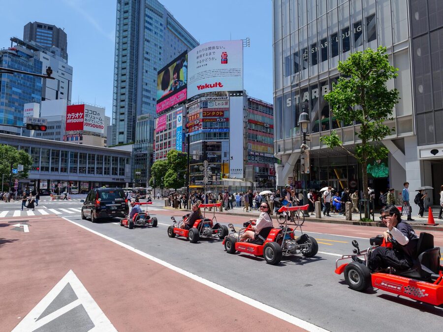 Shibuya#2 Go Karting Tour with Funny Costume - The guides make the difference