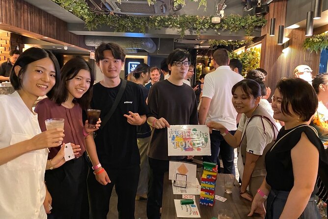 Shibuya Local "Solo Going" Int'l Party Unlimited Drink Ex. Sunday - What happens from 7 to 9:30 p.m.