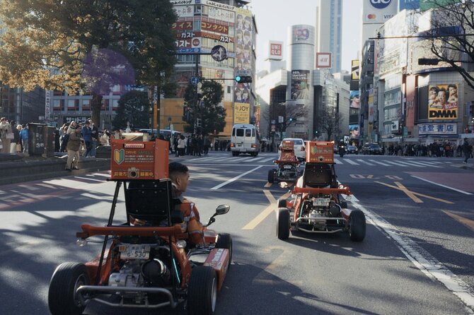 Shibuya Official Street Go-Kart in Shibuya Annex - Shibuya Crossing from behind the wheel