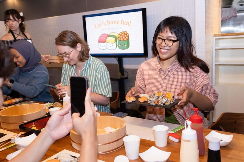 Shibuya Tokyo: Sushi Making Class (Vegan/Vegetarian/Halal) - The Sushi Quiz Comes First