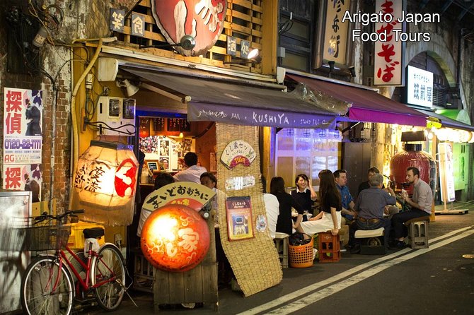 Shimbashi Hidden Gem Walking Tour - How much food do you get for $217?