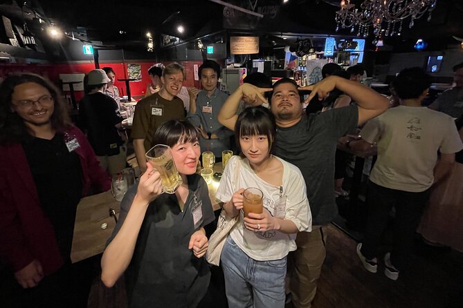 Shinjuku Locals &Traveller Meet&Drink Experience Solo going Party - Why this meetup works for solo nights in Tokyo
