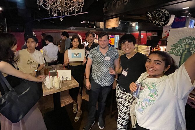 Shinjuku Locals &Traveller Meet&Drink Experience Solo going Party - The games make the first conversation easier