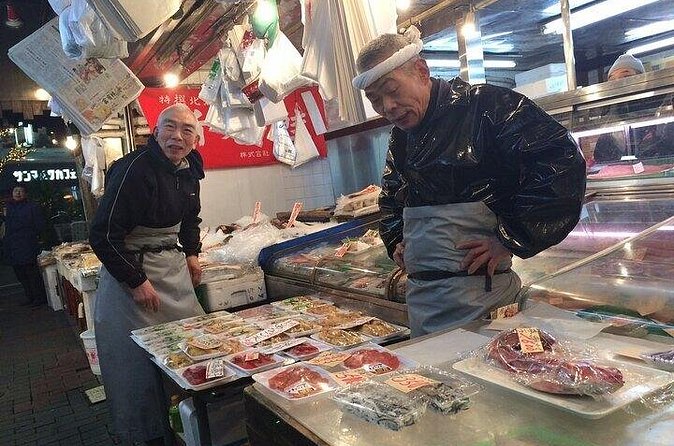 Small Town in the Big City: Tasting Tokyo’s Kichijoji - Starting with sushi in a Tokyo department-store food hall