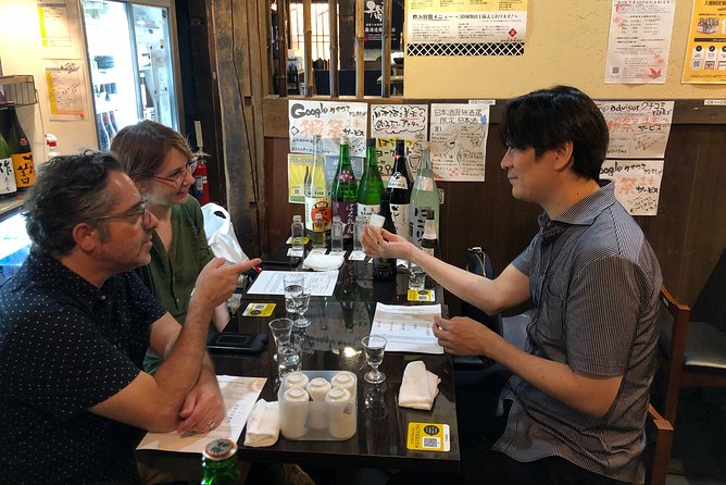 Tasting All Types of Sake with Sommelier - A small bar beside Louis Vuitton Shinjuku