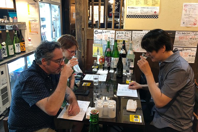 Tasting All Types of Sake with Sommelier - Meeting Aki near Shinjuku San-chome