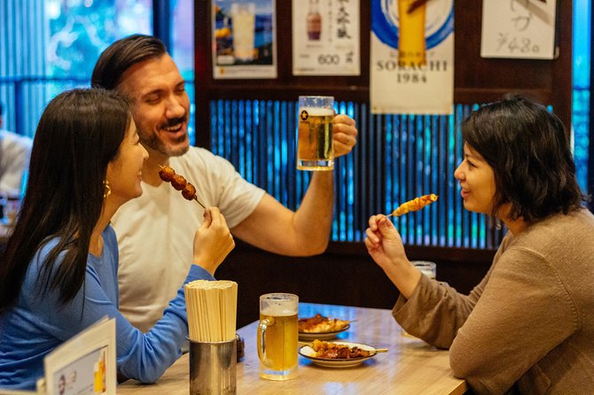 The 10 Tastings of Tokyo With Locals: Private Street Food Tour - Yakitori in Inokashira Onshi Park
