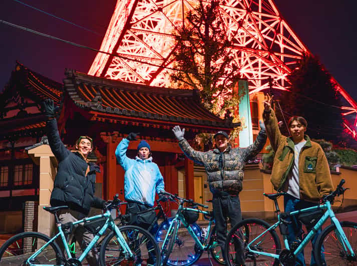 Tokyo: 2-Hour Night Bike Tour of the City's Hidden Gems - Key points to know before booking