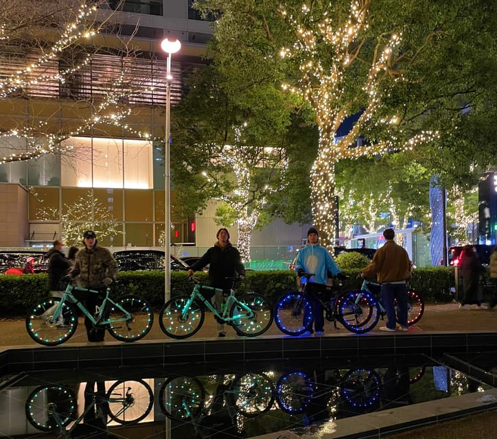 Tokyo: 2-Hour Night Bike Tour of the City's Hidden Gems - Roppongi’s glass towers and modern glow