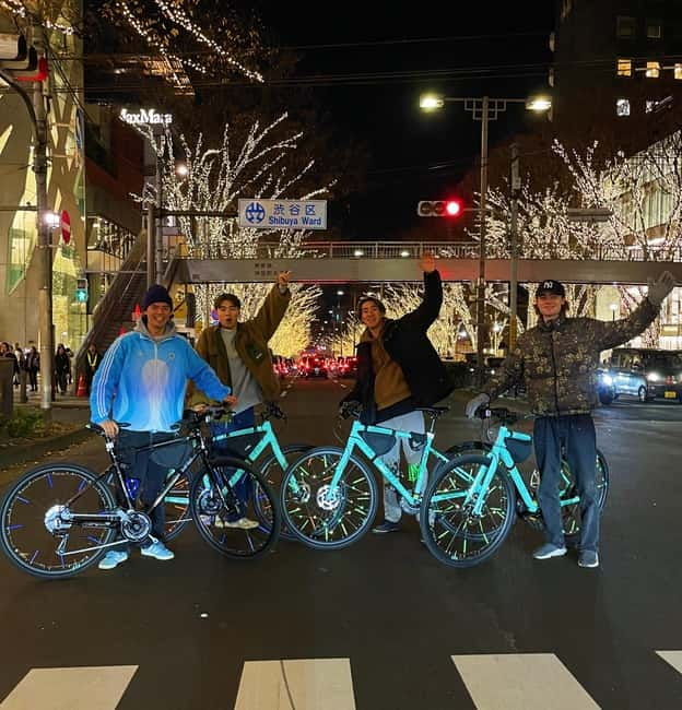 Tokyo: 2-Hour Night Bike Tour of the City's Hidden Gems - Tokyo Midtown and the changing seasonal displays