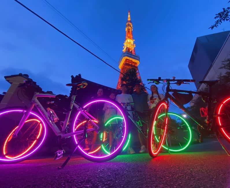 Tokyo: 2-Hour Night Bike Tour of the City's Hidden Gems - What the $73 price really covers