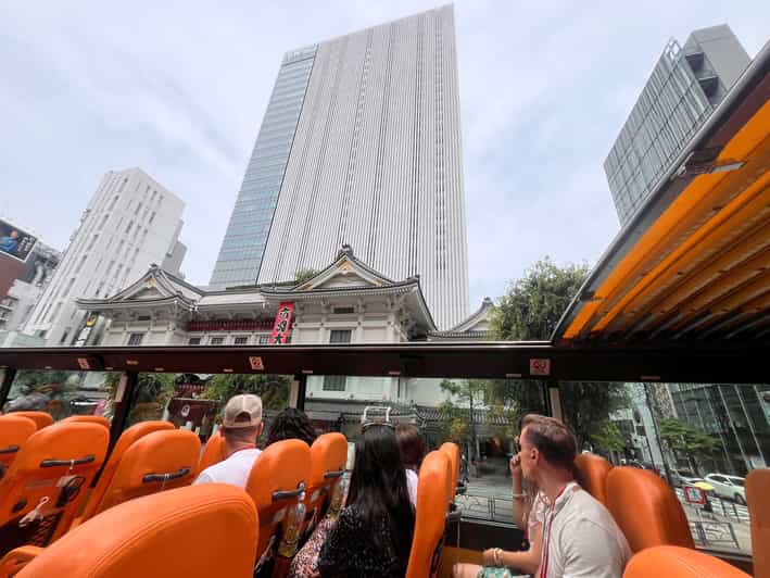 Tokyo: 60min Panoramic Open Top Bus Tour with Audio Guide - A moving view of Tokyo for $14