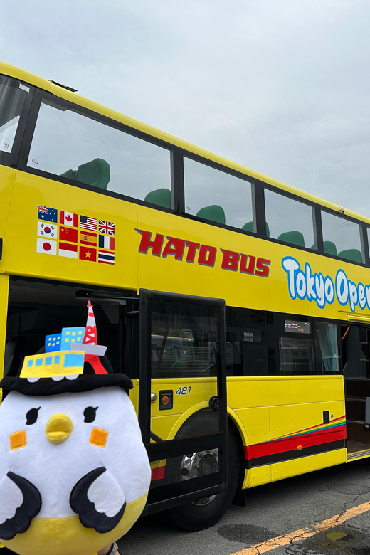 Tokyo: 60min Panoramic Open Top Bus Tour with Audio Guide - Toranomon and Tokyo Tower from the upper deck