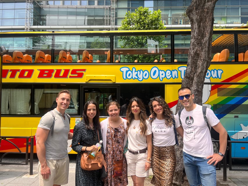 Tokyo: 60min Panoramic Open Top Bus Tour with Audio Guide - Ginza and the return to Tokyo Station