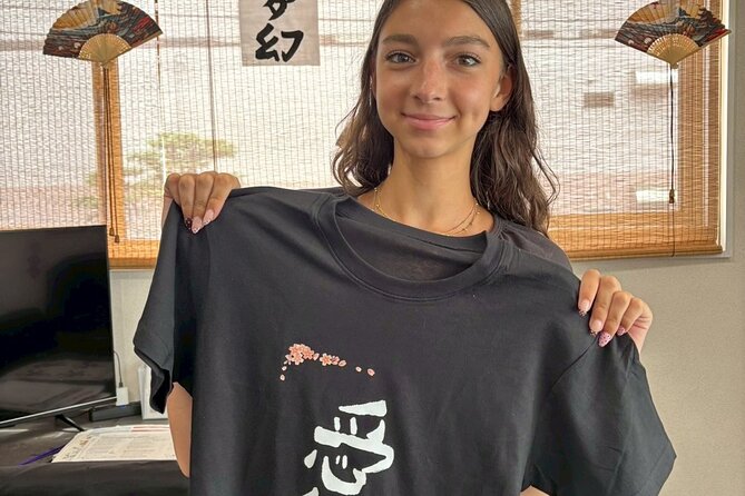 Tokyo Asakusa:Calligraphy & Make T-shirt Activity - Is $58.13 a fair price?