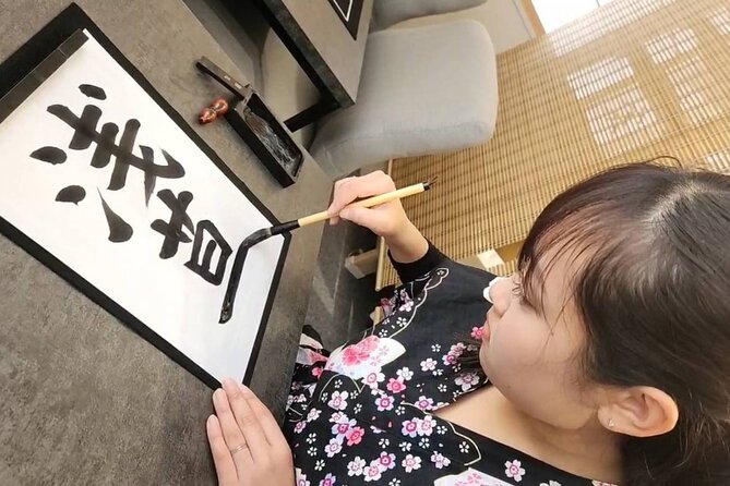 Tokyo Asakusa:Calligraphy & Make T-shirt Activity - Timing and practical planning