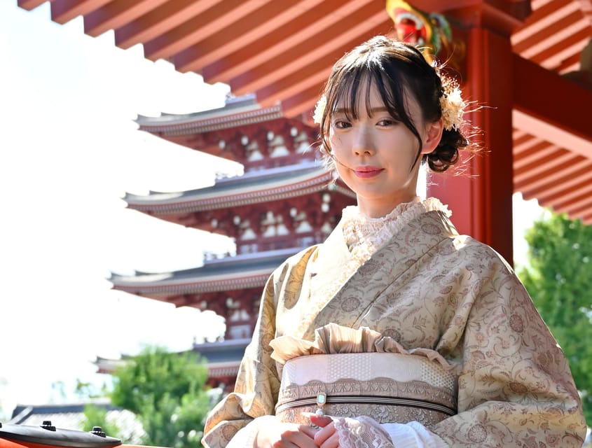 Tokyo: Asakusa Kimono Dressing and Matcha Experience - Arriving at Kimono Rental Shop YUI