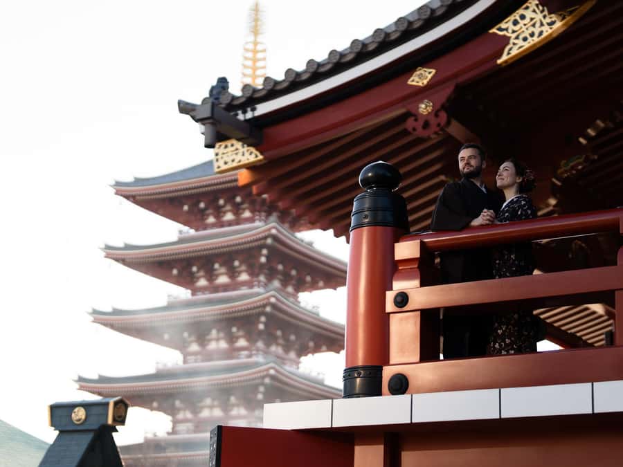Tokyo Asakusa: Miu Kimono Rental and Optional Photoshoot - Hair Styling Gives the Outfit Its Finish