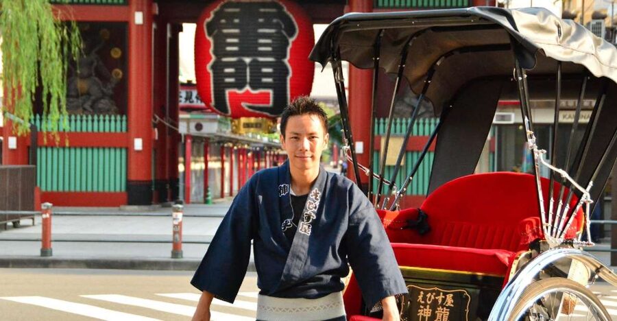 Tokyo: Asakusa Sightseeing Tour by Rickshaw - From Asakusa Station to the temple district