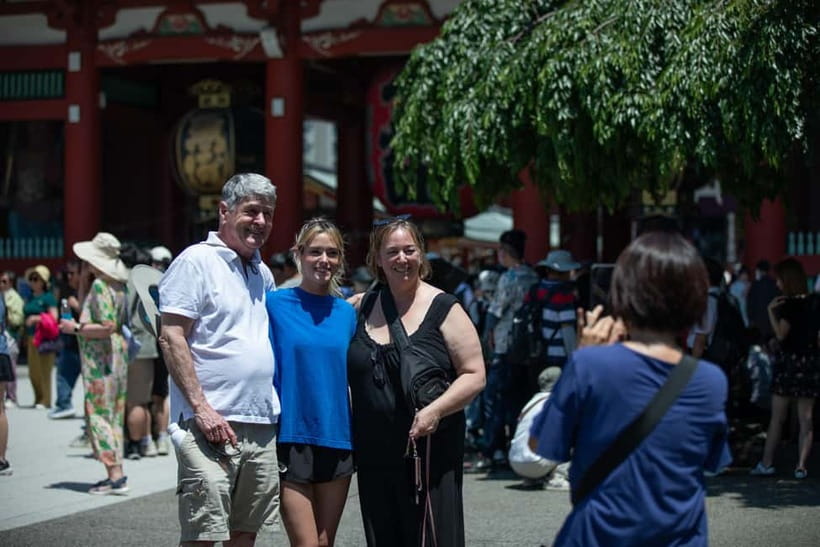 Tokyo: Asakusa Walking Tour with Sensoji Temple Visit - Meeting at the red Thunder Gate