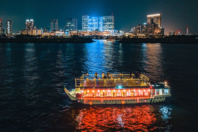 Tokyo Bay Yakatabune Dinner/Day Cruise with Japan Show and Drinks - Shamisen music gives the ride its Japanese feel