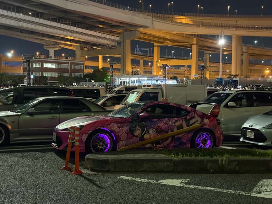 Tokyo: Best Price Daikoku Parking Area JDM Car Meet - When the police close Daikoku