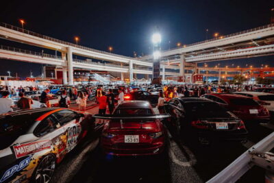 Daikoku Car Meet Tour at Night with JDM Guides