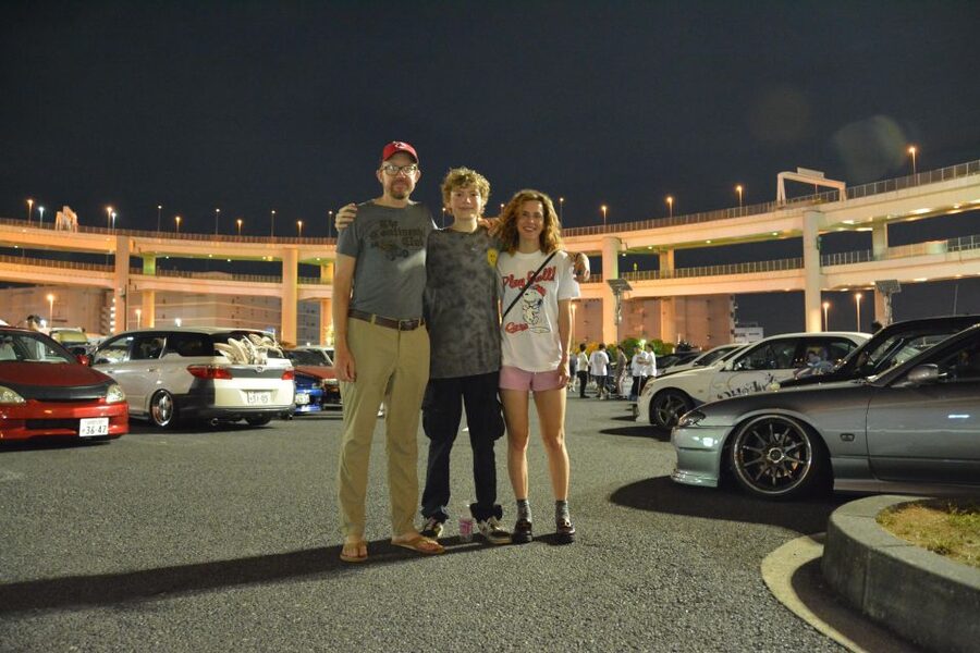 Tokyo: Daikoku JDM Car Meet Tour + LibertyWalk & Autobacs! - The Shuto Expressway becomes part of the show