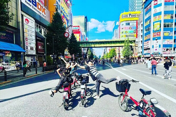 Tokyo Deep Inside Cycle Tour～3 Hours E Bike Tour around Tokyo - Akihabara, Kanda Shrine, and the city’s changing identity