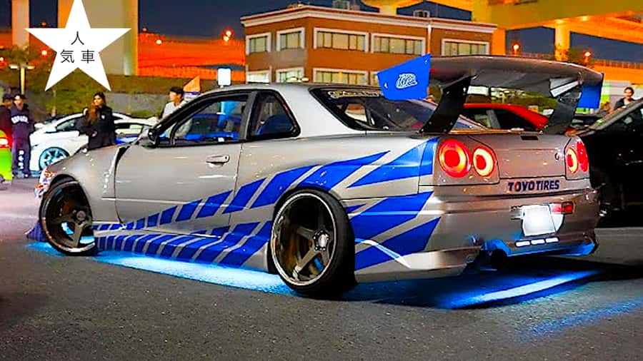 Tokyo Drift 3.8 V6 Fast & Furious Experience ( Kaila Yu-SP ) - Meeting the cars at Seek Base Aki Oki