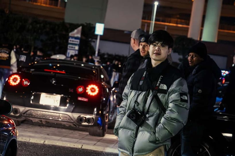 Tokyo Drift: Modfied Supra Night JDM Daikoku Experience - Umihotaru, the backup with sea views