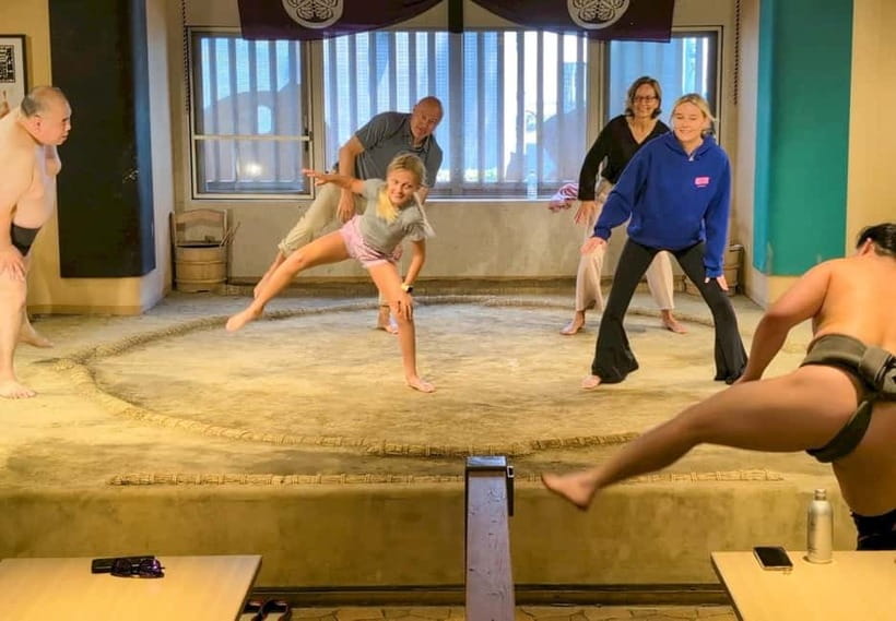 Tokyo: Family Sumo Workshop & Live Wrestling Show with Lunch - The value of $60 in Tokyo
