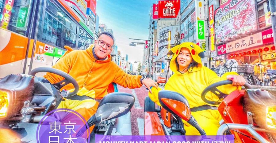 Tokyo Go-Karting Experience: Shibuya Crossing with Photos - Learning the kart before Tokyo traffic
