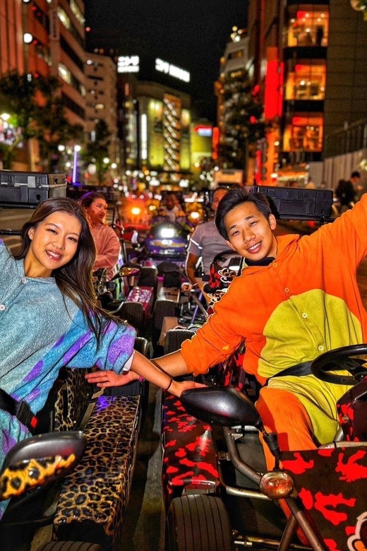 Tokyo: Guided Go Kart Tour from Harajuku to Shibuya Crossing - From the meeting point to the first turn