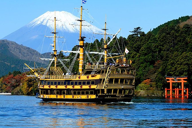 Tokyo: Hakone Fuji Day Tour w/ Cruise, Cable Car, Volcano - Owakudani, sulfur air, and black eggs