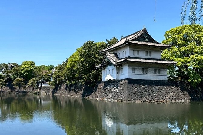 Tokyo: Imperial Palace and Shogun Historical Walking Tour - Standing on the Edo Castle keep foundation