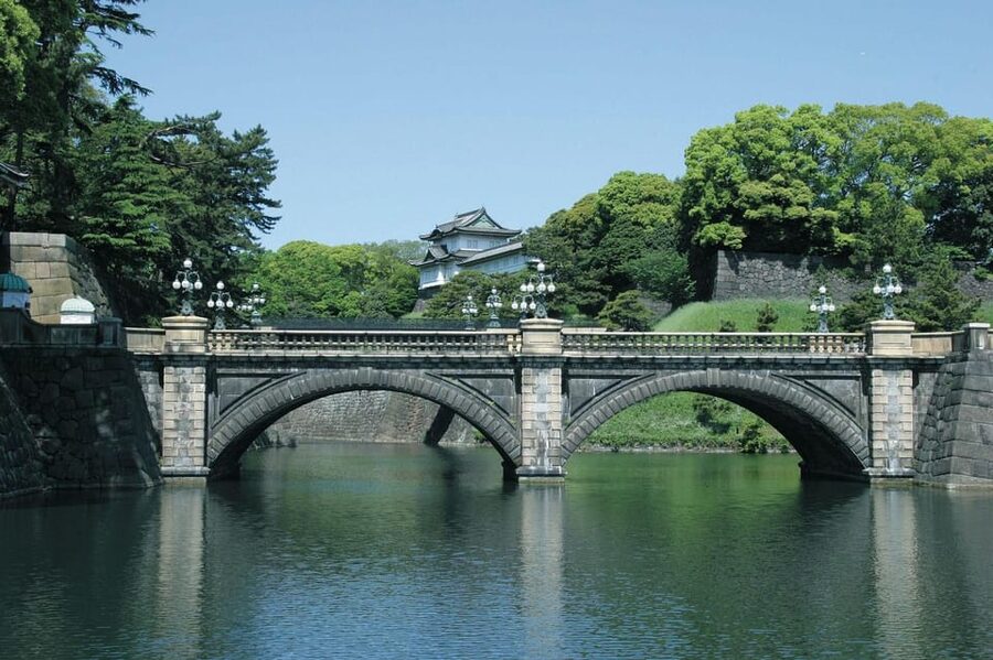 Tokyo: Imperial Palace, Sensō-ji Temple, & Tokyo Tower Tour - Nijubashi Bridge and the Imperial Palace Outer Area