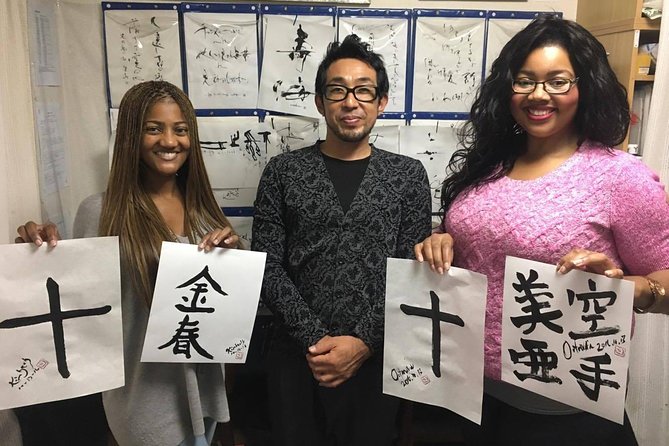 Tokyo Japanese Calligraphy Experience with a Master Artist - How the one-hour itinerary unfolds