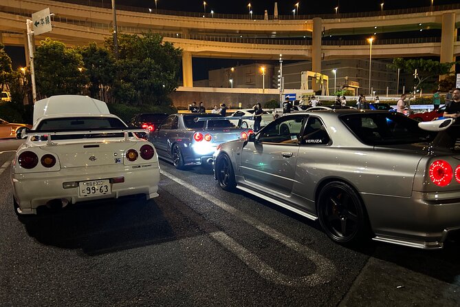 Tokyo JDM Car Meet Experience in Daikoku PA - Meeting John or Isaac in Shibuya