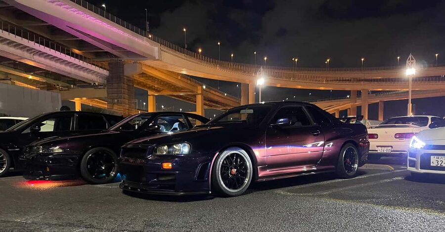 Tokyo JDM Night: 600hp C63s AMG Edition 1 (Private) - The first 45 minutes: C1, Wangan, and the Rainbow Bridge