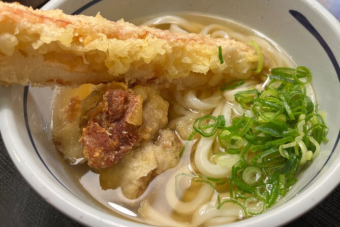 Tokyo Local Food Tour: Noodles, Skewers, Dumplings, Sweets - Udon in a tucked-away noodle shop